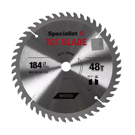 SPECIALIST+ pjovimo diskas, 184x48Tx16 mm