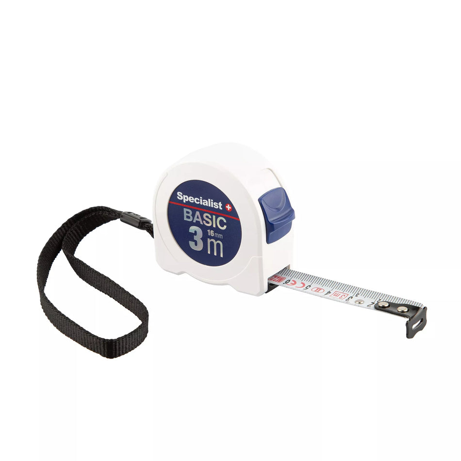 SPECIALIST+ ruletė BASIC 3 m, 16 mm