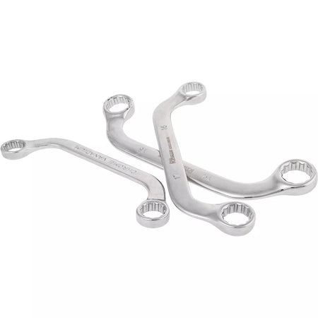 Lenkti raktai 10 mm - 19 mm, 5 vnt.