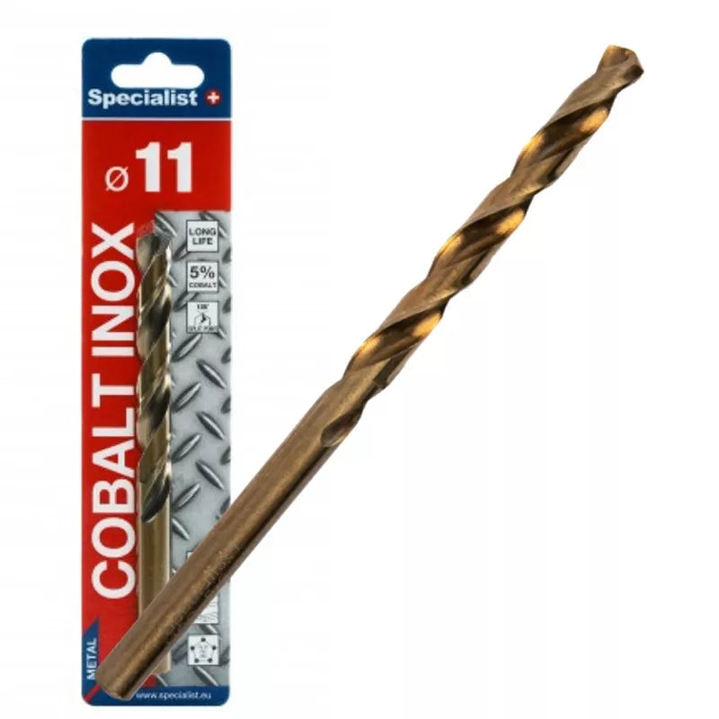 SPECIALIST+ metalo grąžtas COBALT, 11 mm