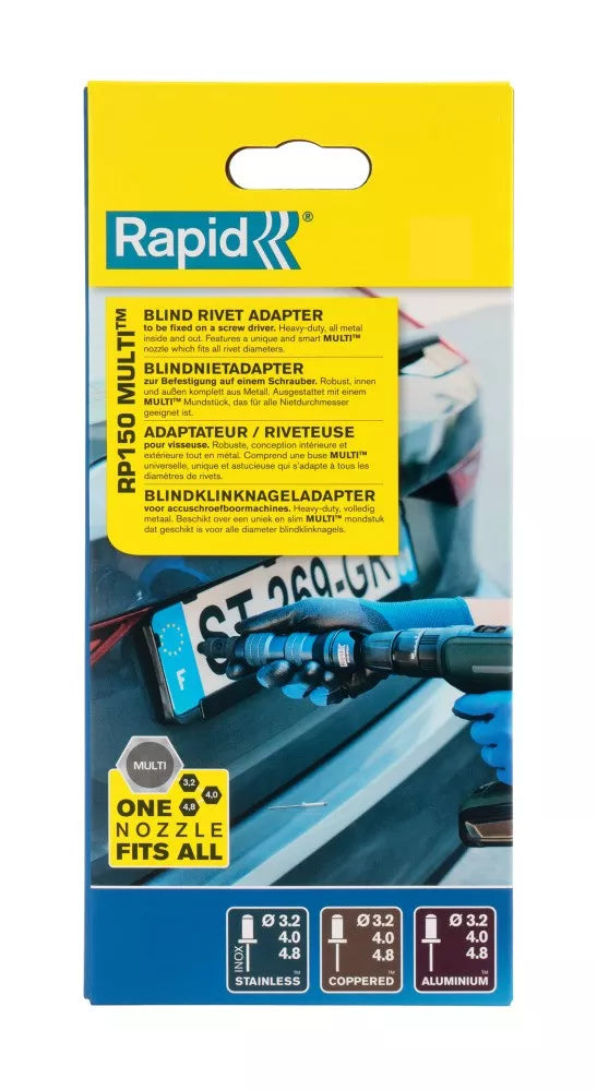 Kniedžių adapteris Rapid RP150 Multi