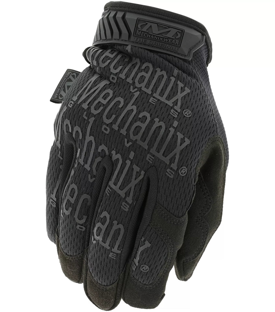Pirštinės Mechanix The Original® Covert 55 juodos XL dydis. Velcro, dirbtinė oda, TrekDry®