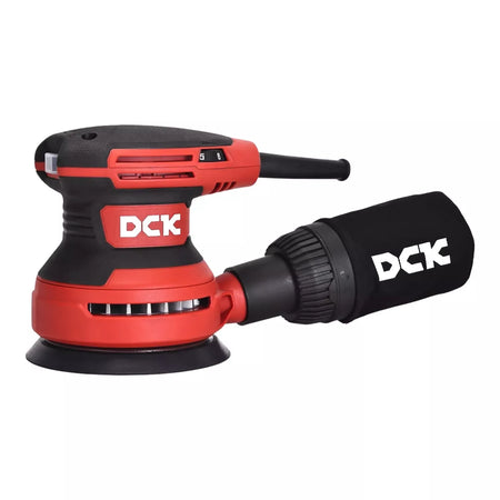 Elektrinis ekscentrinis šlifuoklis 125mm, 380W, KSA02-125, DCK