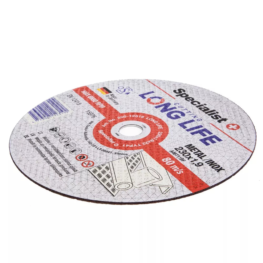 SPECIALIST+ metalo pj.diskas LONG LIFE, 230x1.9x22 mm