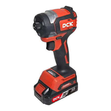 Akumuliatorinis bešepetėlinis smūginis suktukas 20V, KDPL208EK, DCK (2x4,0Ah akumuliatorius, įkroviklis)
