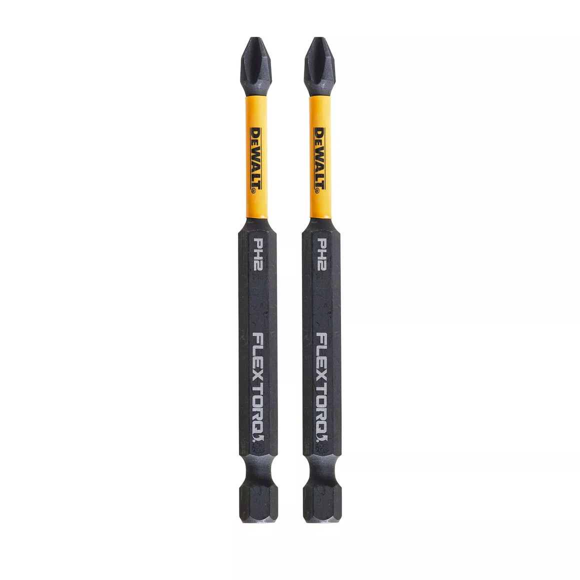 Sukimo antgaliukai FLEXTORQ PH2 89 mm, DeWALT, 2 vnt.