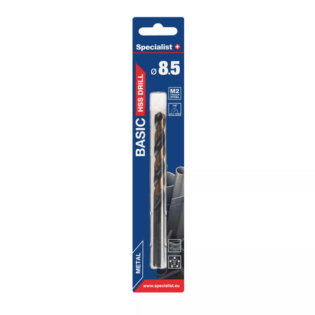 SPECIALIST+ metalo grąžtas BASIC, 8.5 mm