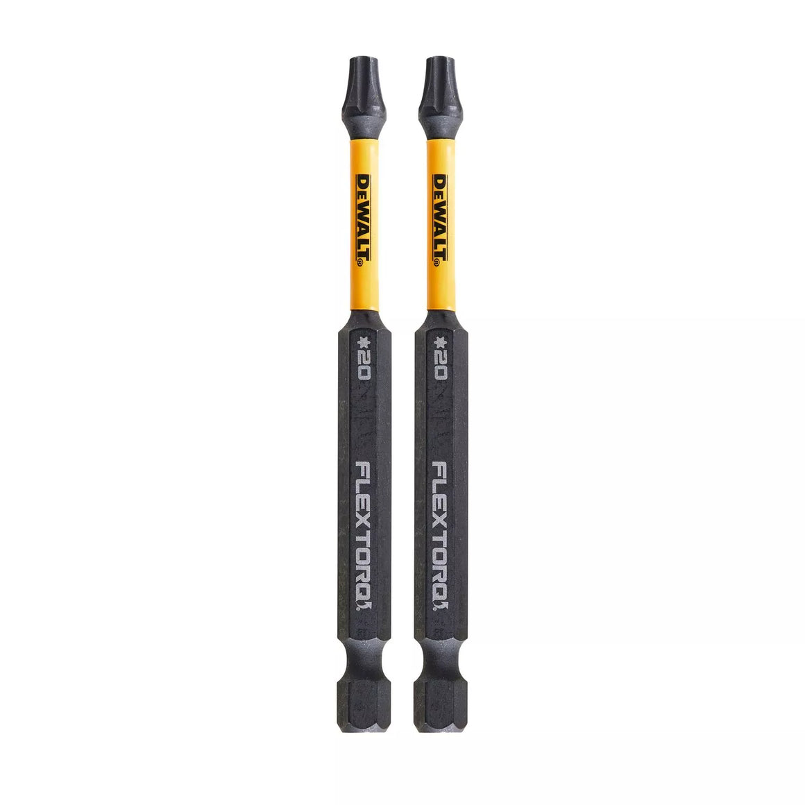 Sukimo antgaliukai FLEXTORQ T20 89 mm, DeWALT, 2 vnt.