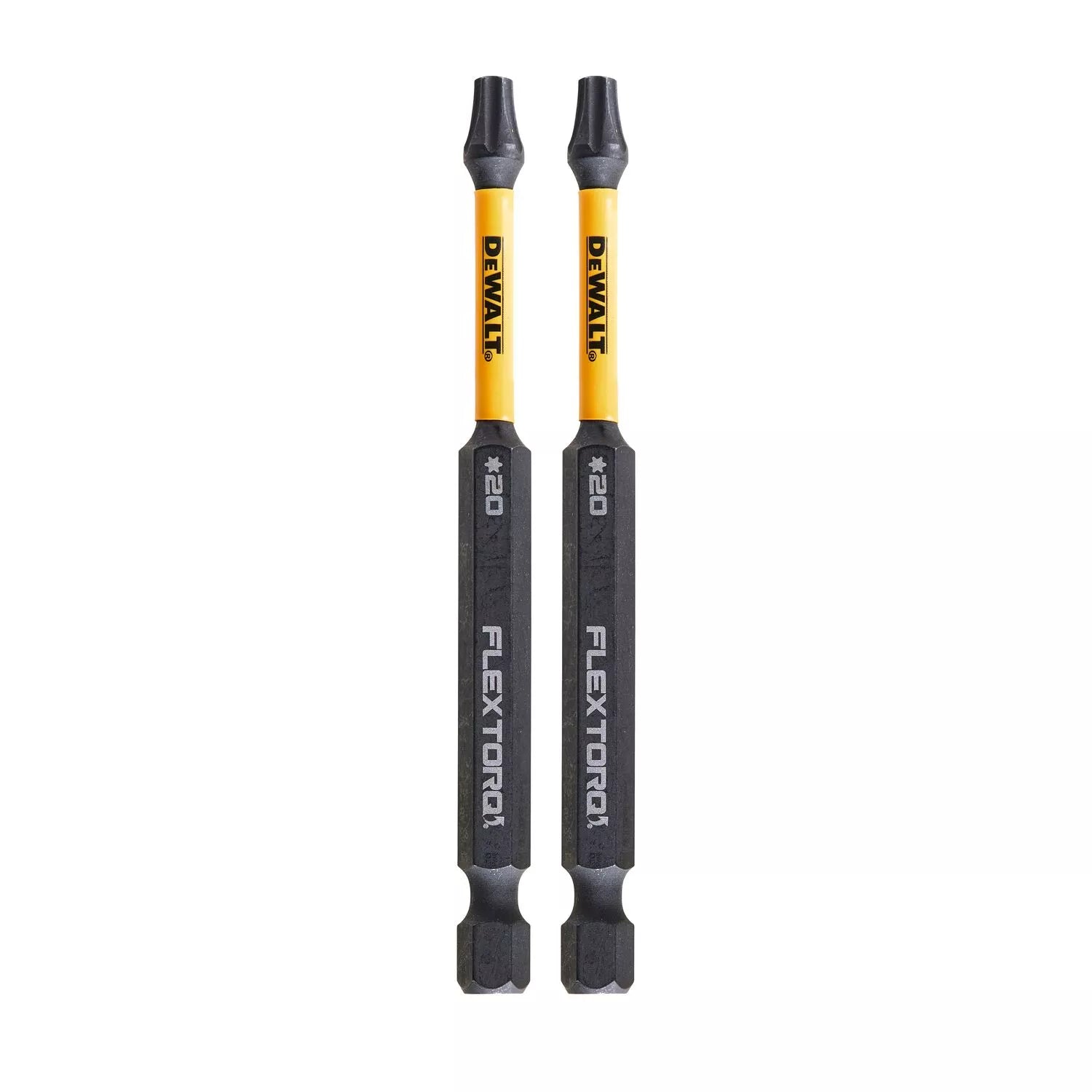 Sukimo antgaliukai FLEXTORQ T20 89 mm, DeWALT, 2 vnt.