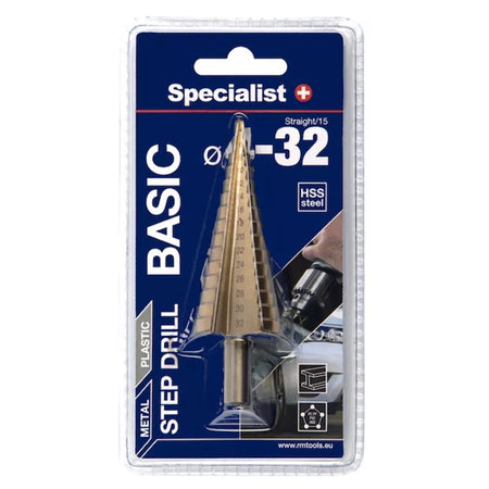 SPECIALIST+ žingsninis grąžtas BASIC, ⌀4-32