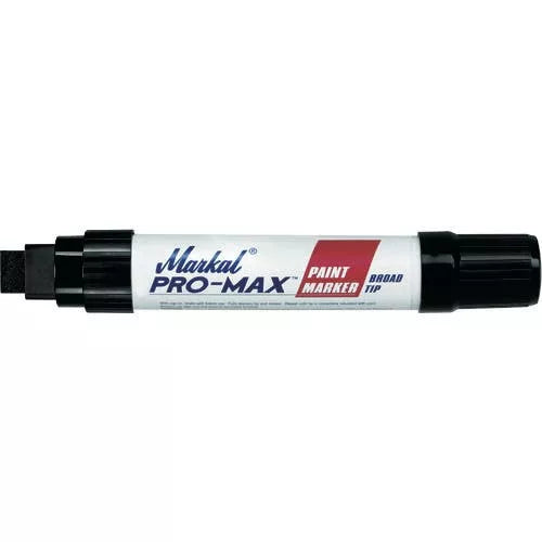 Nenuplaunamas markeris PRO MAX, juodas