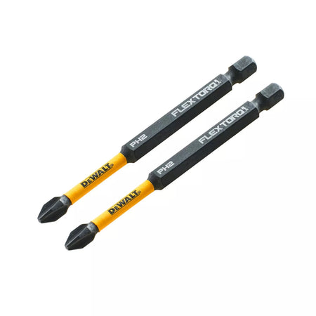 Sukimo antgaliukai FLEXTORQ PH2 89 mm, DeWALT, 2 vnt.