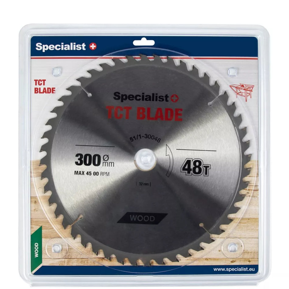 SPECIALIST+ pjovimo diskas, 300x48Tx32/30 mm