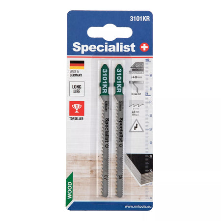 SPECIALIST+ dvipusis pjūklelis 3101KR, 2 vnt.