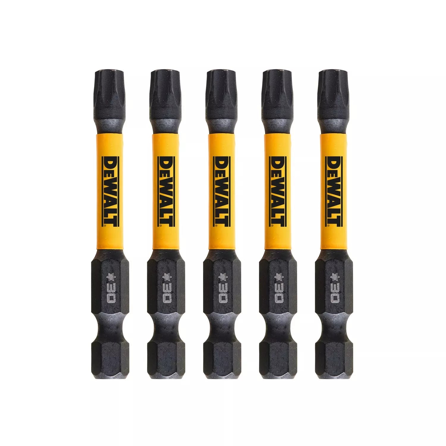 Sukimo antgaliukai FLEXTORQ T30 57 mm, DeWALT, 5 vnt.