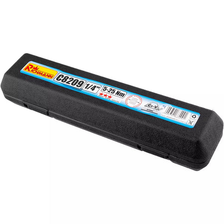 Dinamometr. raktas 1/4, 5-25 Nm
