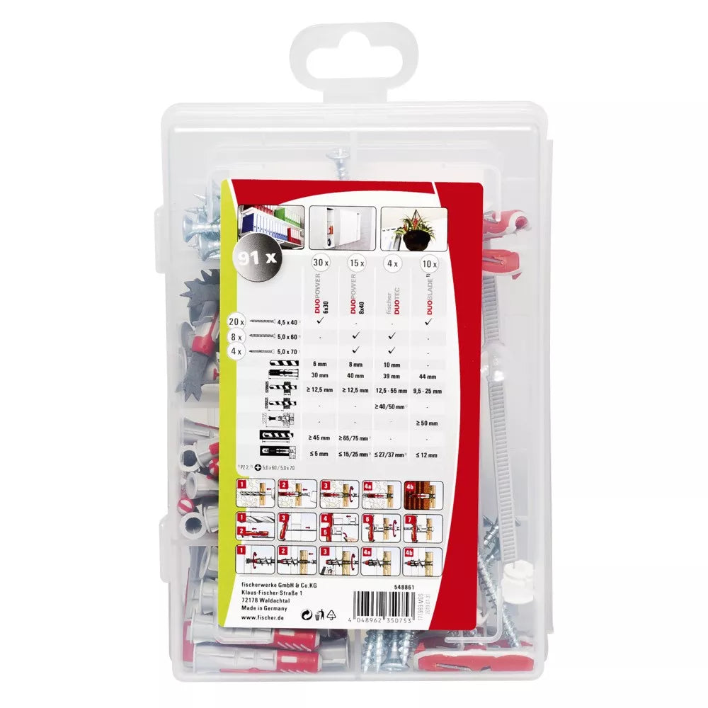 FISCHER PROFI-BOX DUOLINE, 91 VNT.