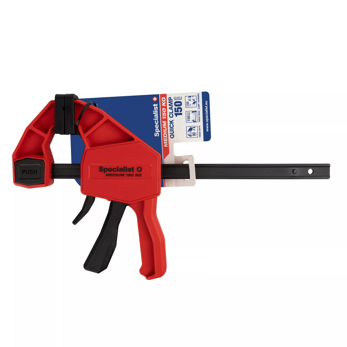 Spaustuvas Medium 150 kg, 150 mm, SPECIALIST+