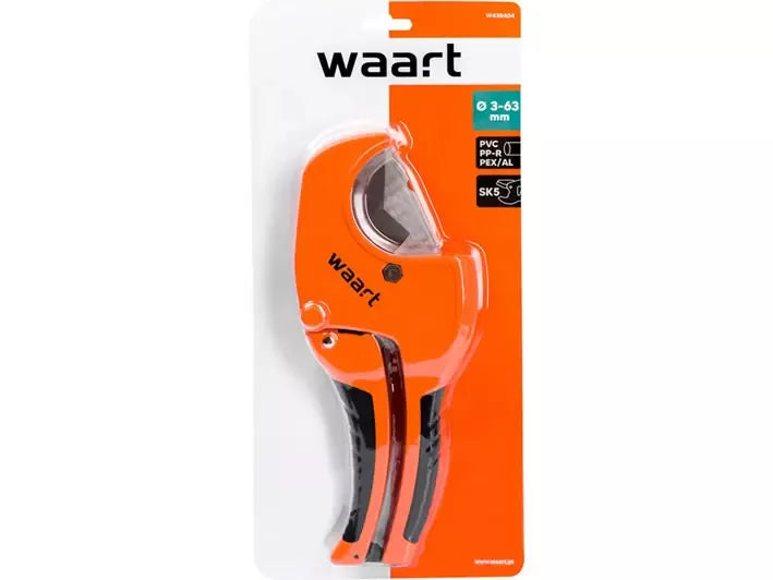 Žirklės PVC vamzdžiams 3-63 mm. WAART