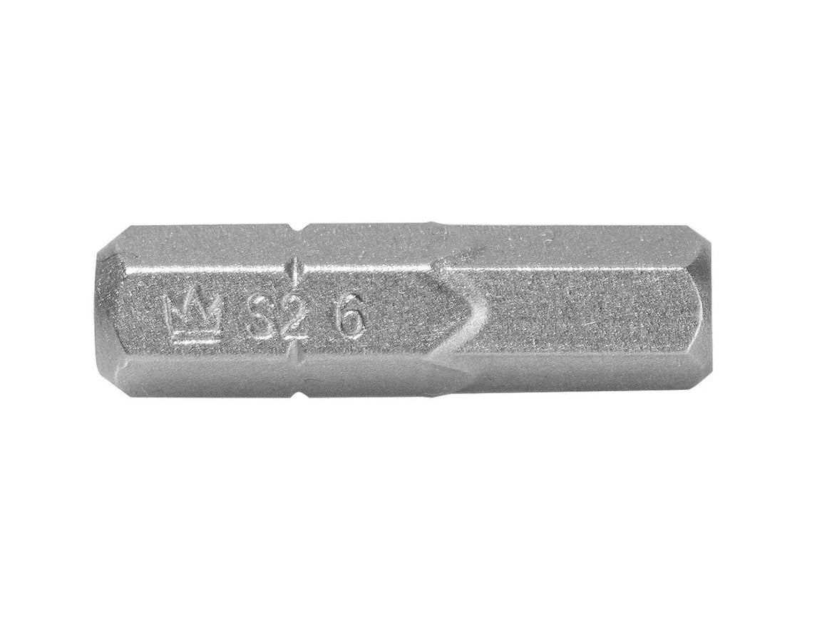 Šešiak. vidinis antgalis 1/4", 6x25 mm