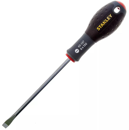 Atsuktuvas Stanley Fatmax plokščias 8x150 mm (su blisteriu)