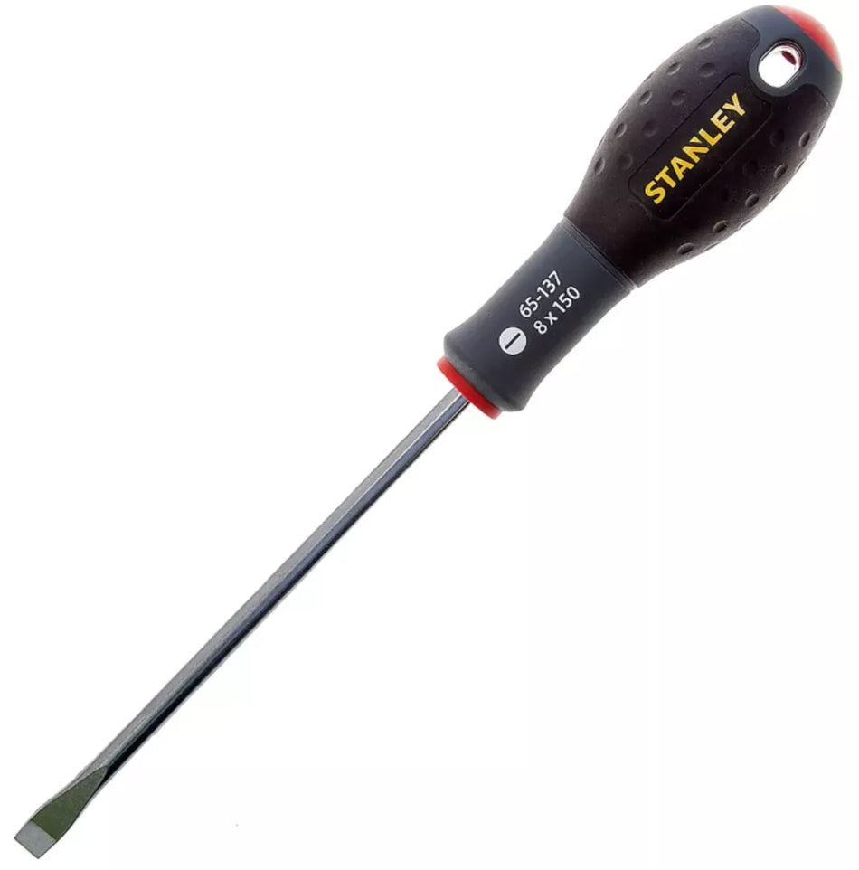 Atsuktuvas Stanley Fatmax plokščias 8x150 mm (su blisteriu)