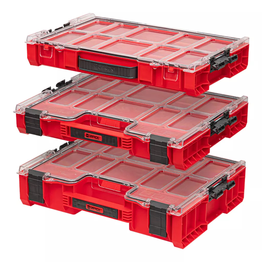 QBRICK PRO smulkmenų dėtuvė 100 RED