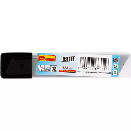 Geležtė „RICHMANN" 18 mm, 10 vnt.