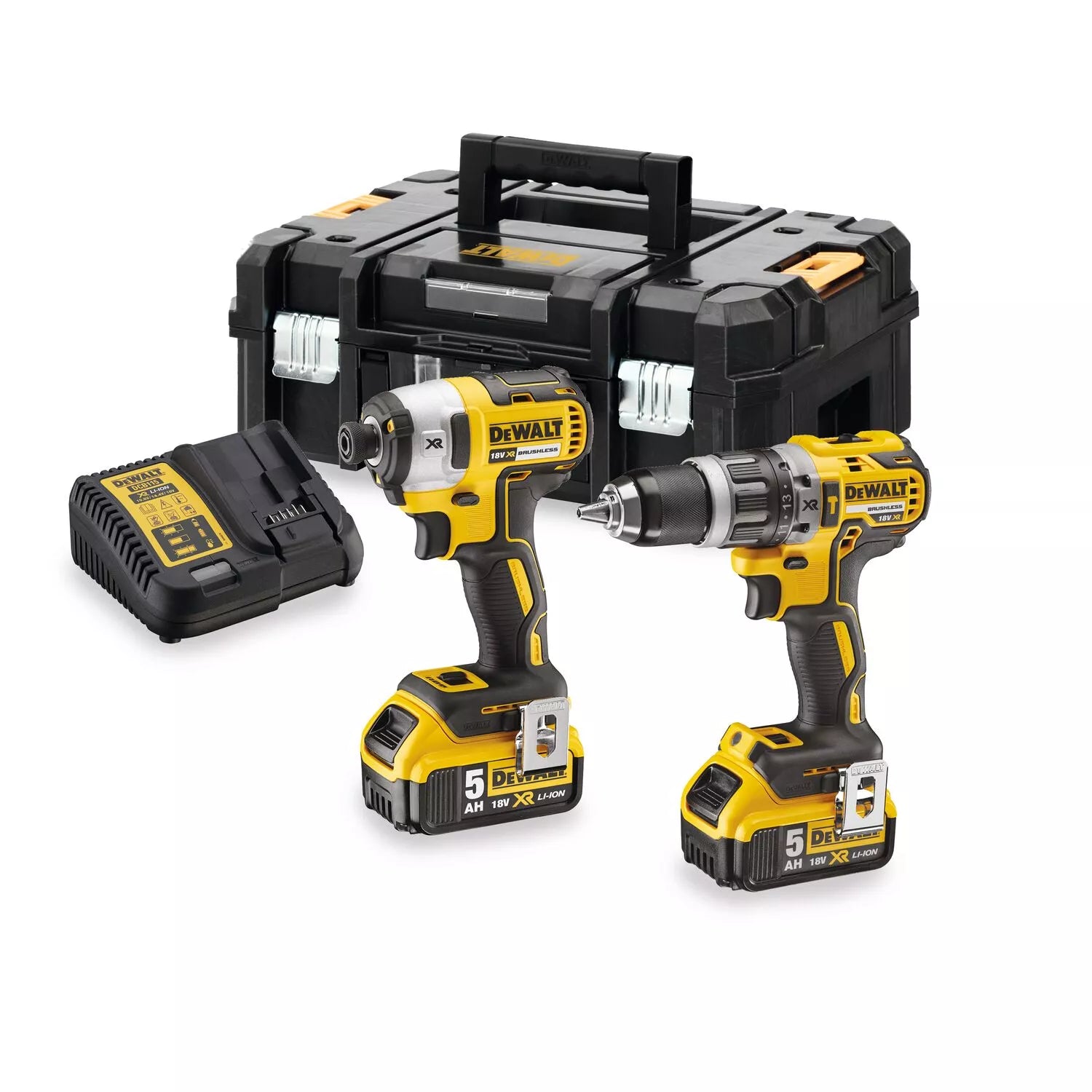 Įrankių rinkinys DCK266P2T 2x5 Ah, DeWALT