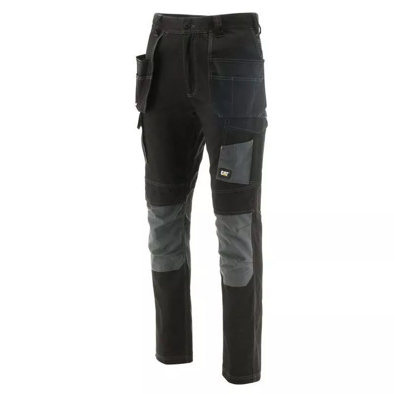 Vyr. kelnės CAT Essentials black 38/32