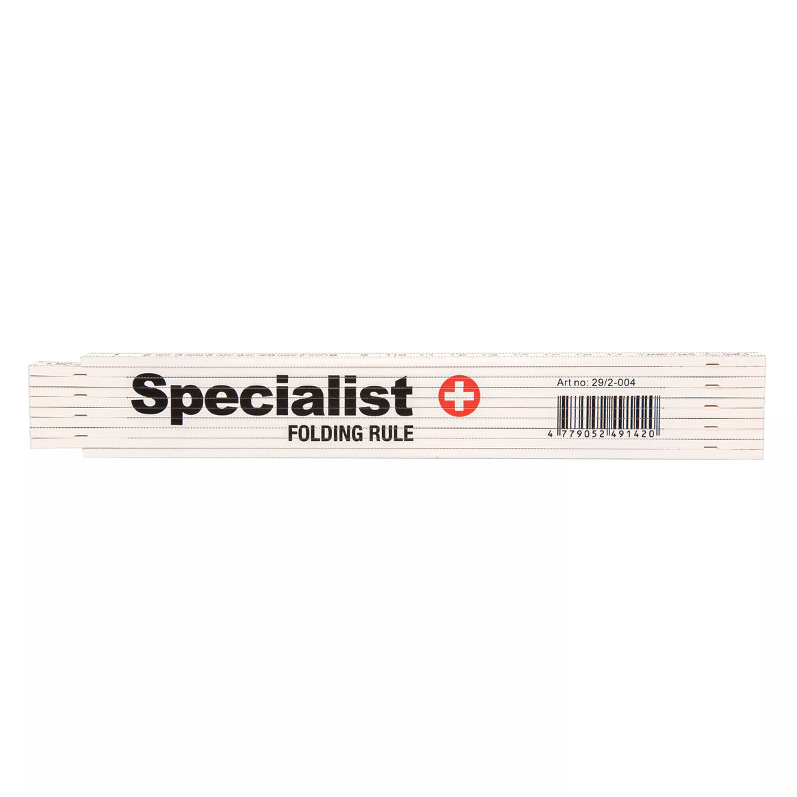 SPECIALIST+ sulankstomas plastikinis metras, 2 m
