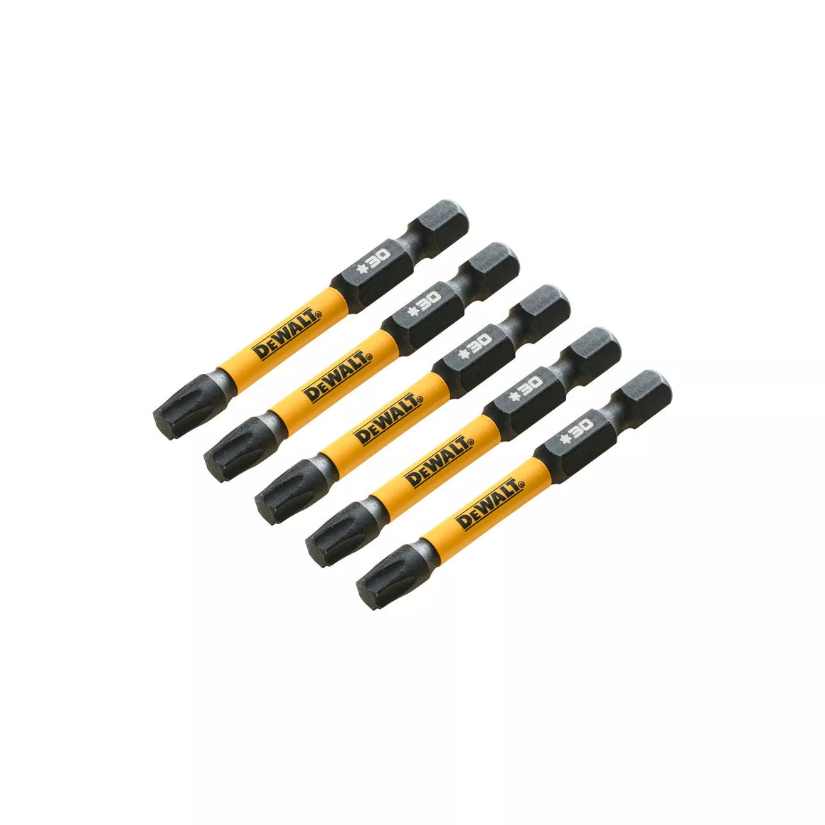 Sukimo antgaliukai FLEXTORQ T30 57 mm, DeWALT, 5 vnt.