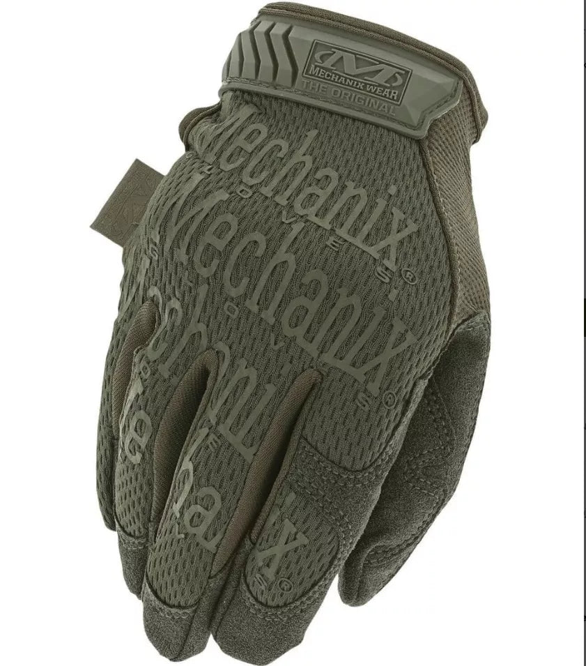 Pirštinės Mechanix The Original® Olive Drab L dydis. Velcro, dirbtinė oda, TrekDry®