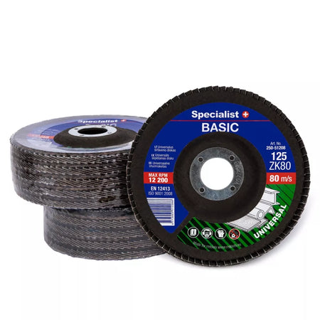SPECIALIST+ lapelinis šlif. diskas BASIC ZK80, 125 mm