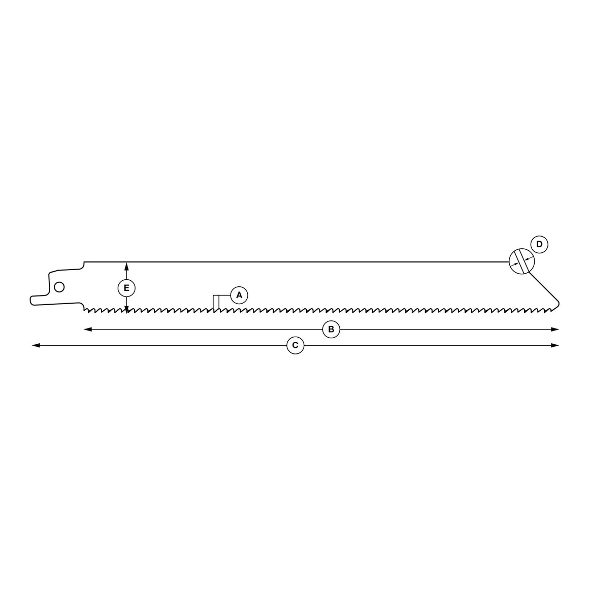 SPECIALIST+ pjūklelis paletėms, 200 mm, 10TPI