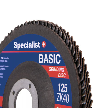 SPECIALIST+ lapelinis šlif. diskas BASIC ZK40, 125 mm