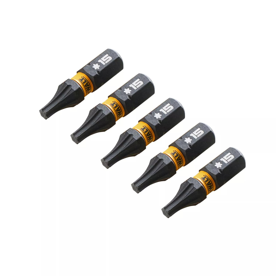 Sukimo antgaliukai FLEXTORQ T15 25 mm, DeWALT, 5 vnt.