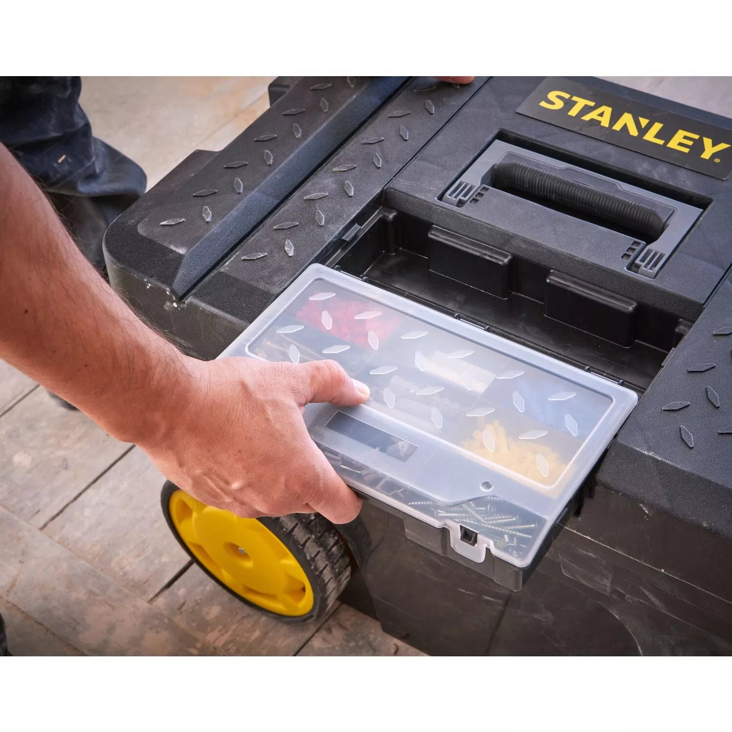 STANLEY įrankių dėžė Pro Mobile 62.0x42.5x37.5 cm
