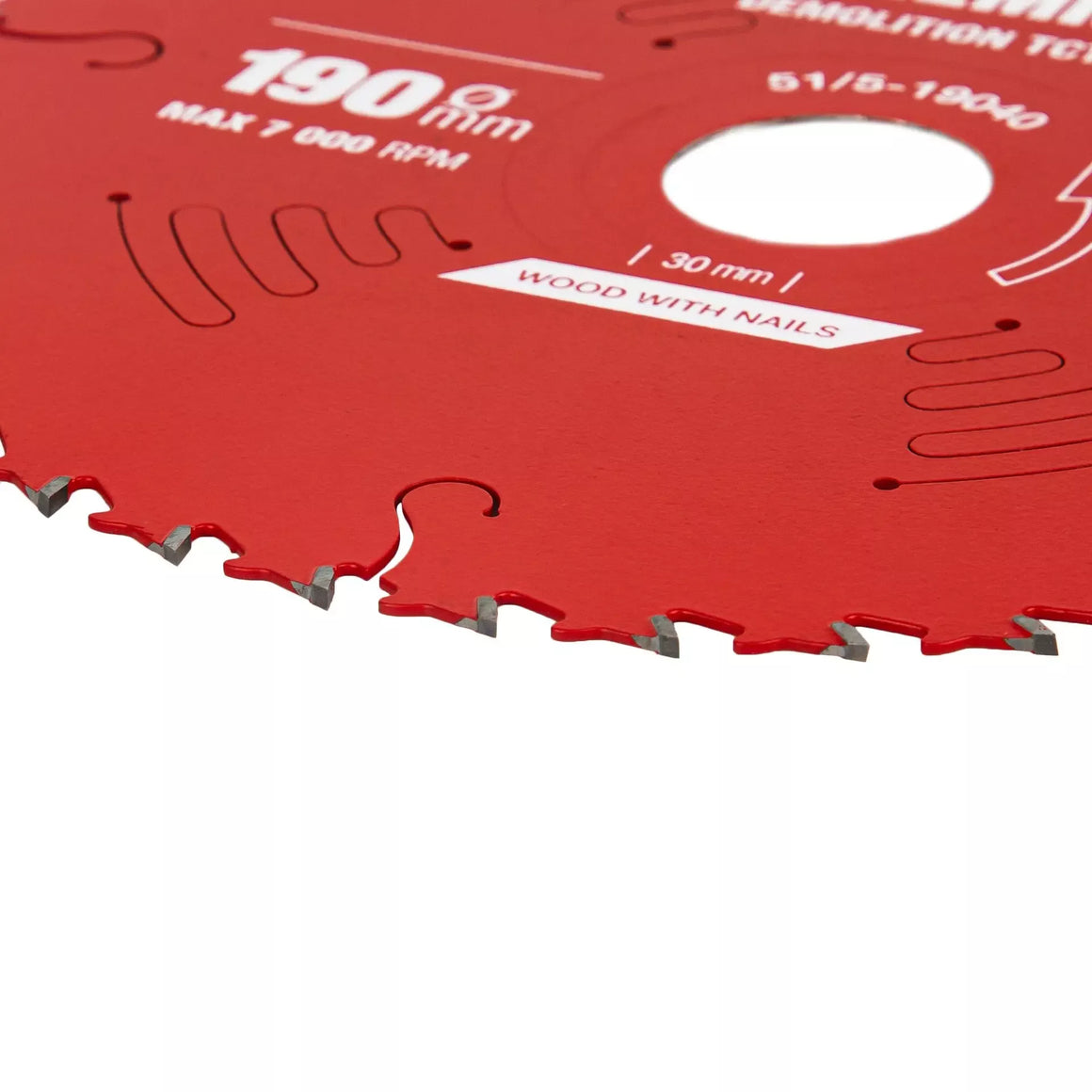 Pjovimo diskas 190x40Tx30mm, Demolition PREMIUM, SPECIALIST+