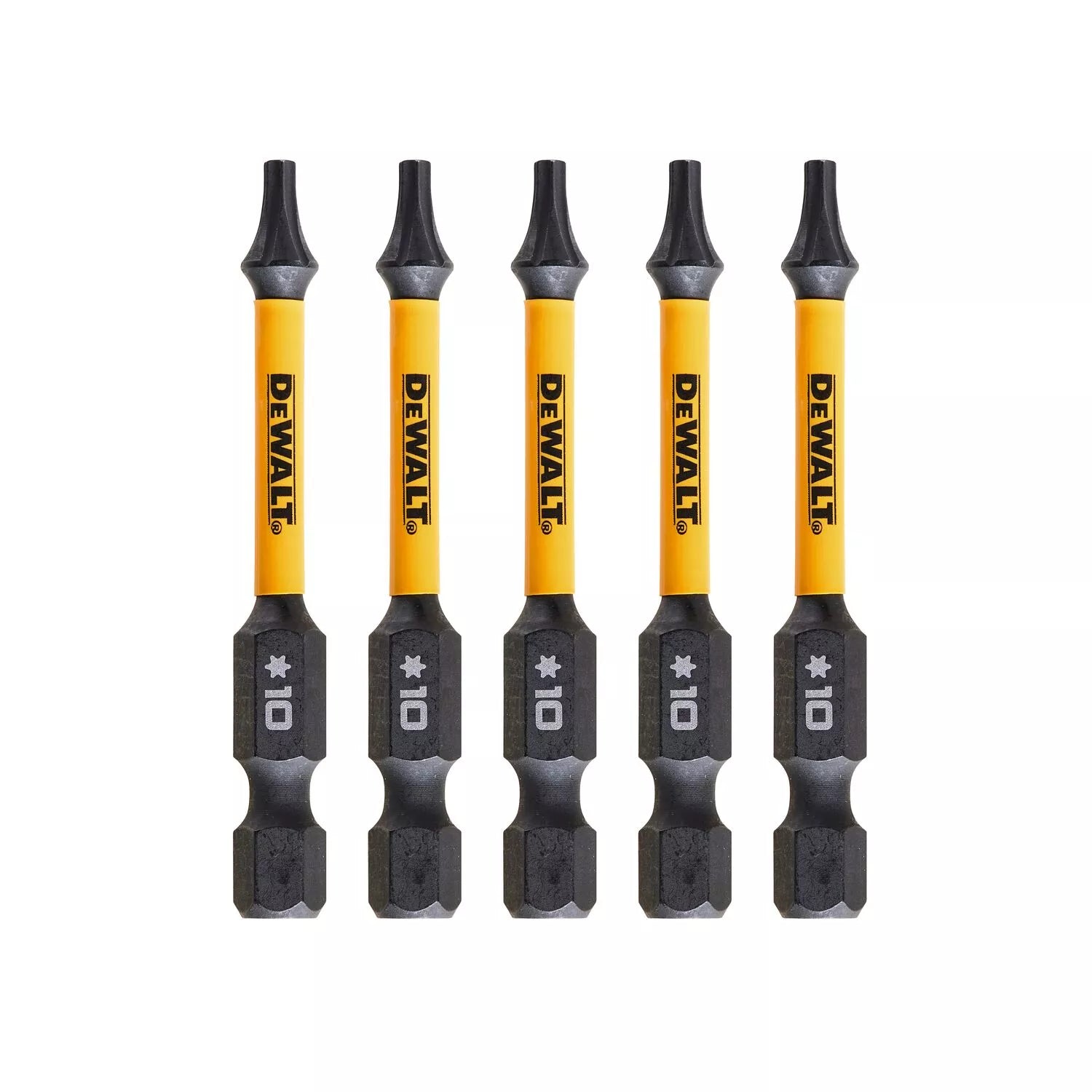 Sukimo antgaliukai FLEXTORQ T10 57 mm, DeWALT, 5 vnt.