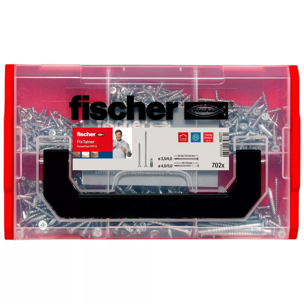Medsraigčių rinkinys FixTainer PZ, 702 vnt.