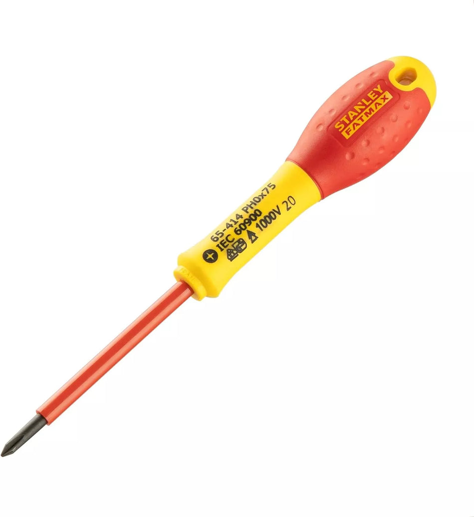 Stanley Fatmax el. atsuktuvas VDE PH0x75 mm, 1000V