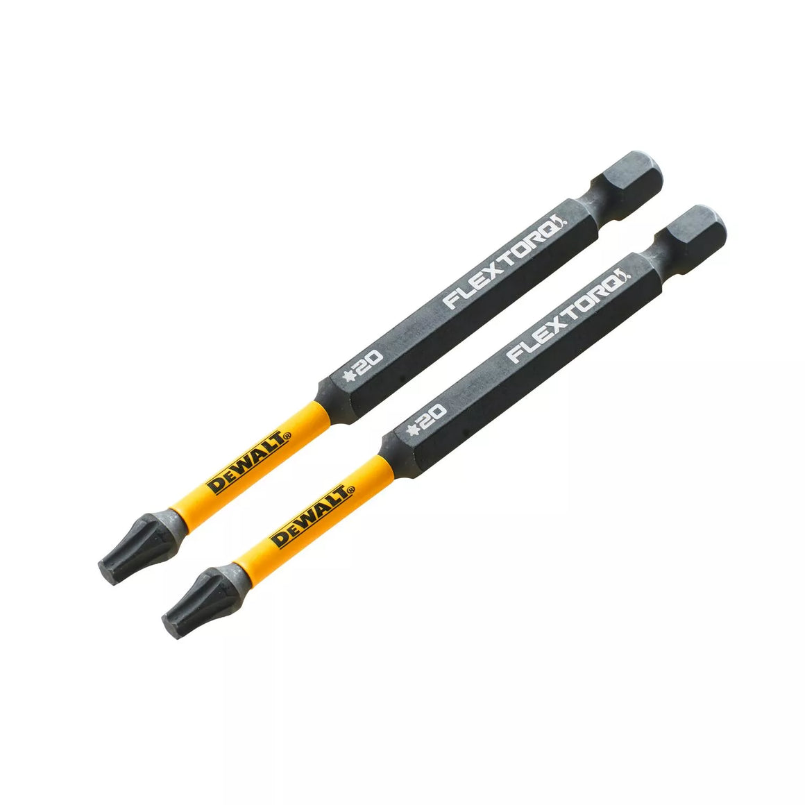 Sukimo antgaliukai FLEXTORQ T20 89 mm, DeWALT, 2 vnt.