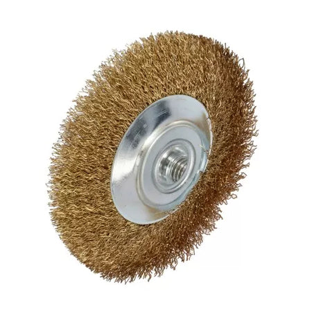 Vielinis šepetys varine viela 120 mm. M14