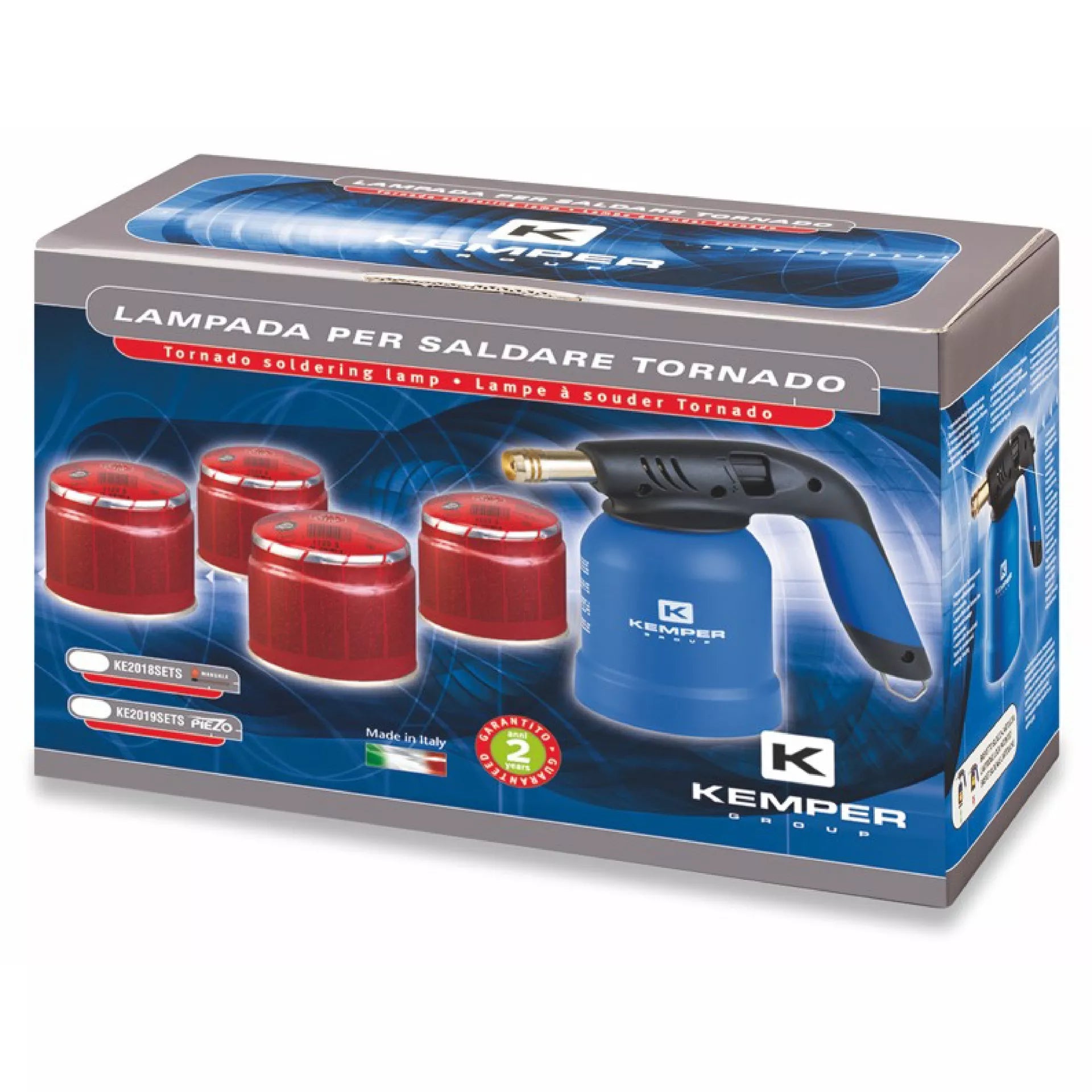 Degiklis „KEMPER" REG su piez + 4 balionai