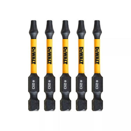 Sukimo antgaliukai FLEXTORQ T20 57 mm, DeWALT, 5 vnt.