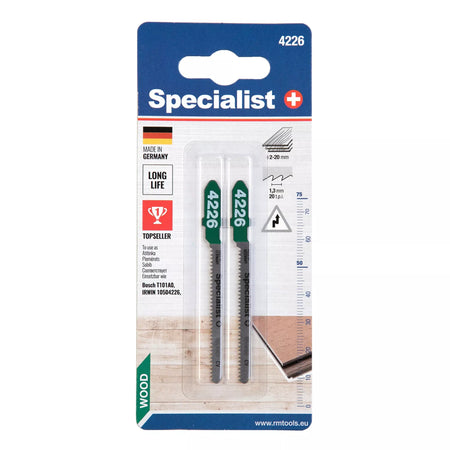 SPECIALIST+ pjūklelis 4226 (T101AO), 2 vnt.