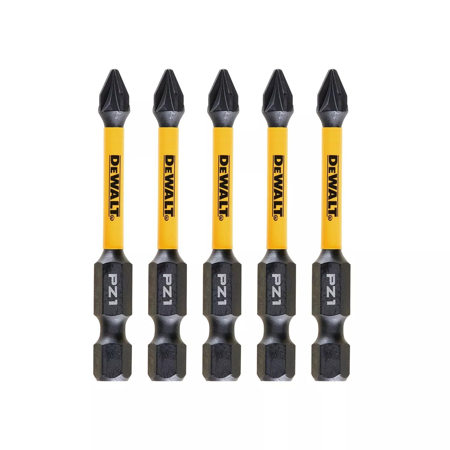 Sukimo antgaliukai FLEXTORQ PZ1, 25 mm, DeWALT, 5 vnt.