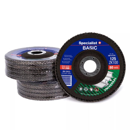SPECIALIST+ lapelinis šlif. diskas BASIC ZK100, 125 mm