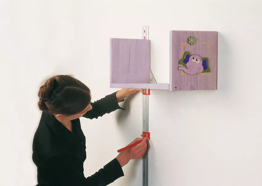 Liniuotė su 2 slankiojančiom akim 60 cm
